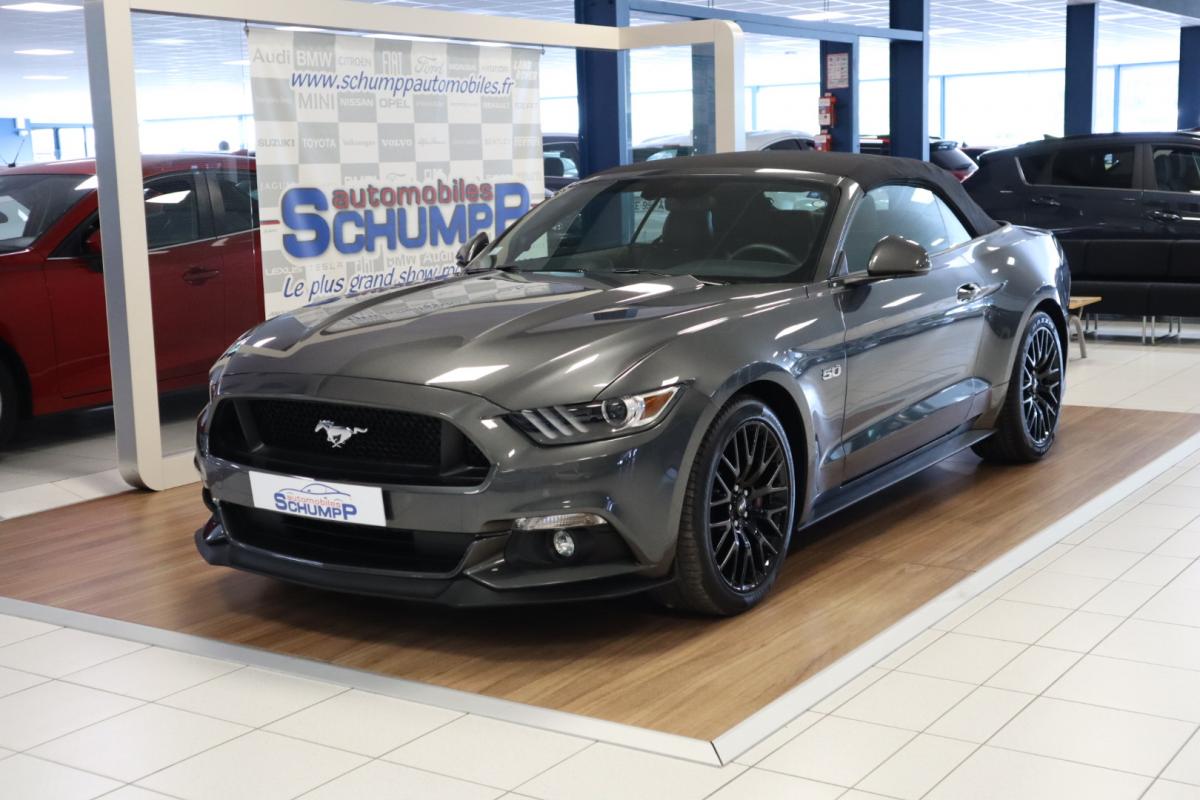Ford Mustang 5.0 V8 GT 421 Ch Cabriolet 1ère Main