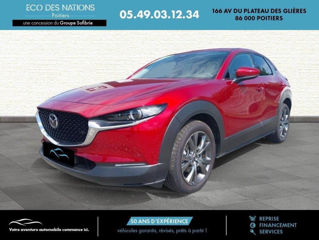 Mazda CX-30 2.0 E-SKYACTIV-X MAZDA M HYBRID 4X2 BVA6 186 EXCLUSIVE LINE AMB-P DRI-P CONFBLACK TO
